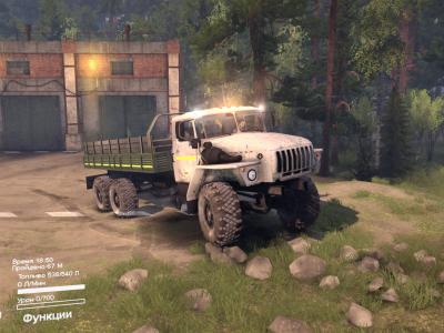 Мод Урал 4320-0911-30 версия 3.0 для SpinTires (v2014)