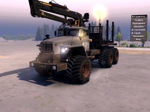 Мод Урал-432010 M «Тунгус» версия 31.07.16 для SpinTires (v03.03.16)