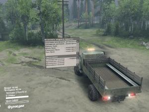 Мод Урал 43206 версия 1.0 для SpinTires (v2014)