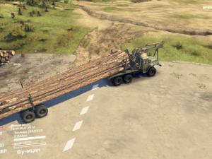 Мод Урал-4320 «Дефолт+» версия 2 для SpinTires (v03.03.16)