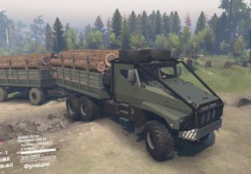 Мод Урал-63095 «Тайфун» версия 1 для SpinTires (v03.03.16 и выше)