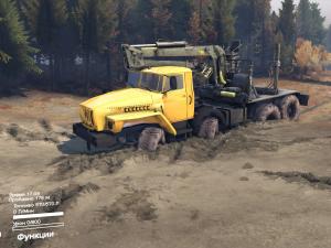 Мод Урал-6614 версия 1.0 для SpinTires (v2014)