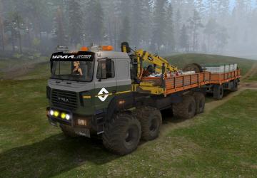 Мод URAL-M версия 1.4 для SpinTires (v1.7.1)