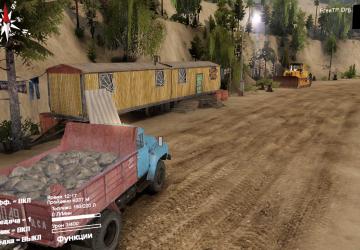 Мод Вагончик из Mudrunner версия 1.0 для SpinTires (v03.03.16)