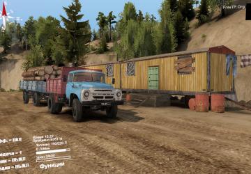 Мод Вагончик из Mudrunner версия 1.0 для SpinTires (v03.03.16)