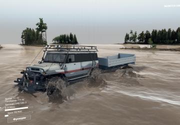 Мод Вездеход Uaz Bear «Медведь» версия 1.0 для SpinTires (v03.03.16 - v1.6.1)