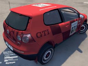 Мод Volkswagen Golf GTI версия 1 для SpinTires (v03.03.16)