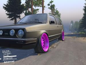 Мод Volkswagen GOLF MK2 GTI версия 1 для SpinTires (v2014)