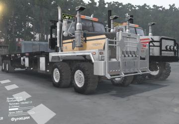 Мод Western Star 6900xd Twin Steer версия 2 для SpinTires (v03.03.16)