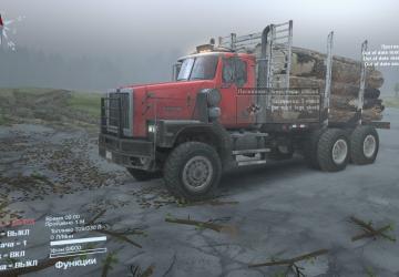 Мод Westernstar 6900xd версия 1 для SpinTires (v03.03.16)