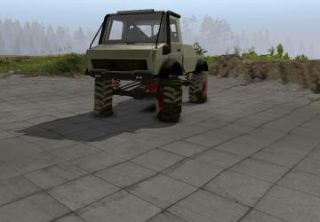 Мод Wrangmog Rally Unimog U1300L версия 1.0 для SpinTires (v03.03.16)