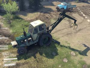 Мод ЮМЗ-6К Погрузчик версия 1.0 для SpinTires (v2014)