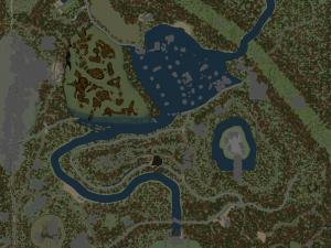 Карта «Затопленная деревня» версия 2 для SpinTires (v03.03.16)