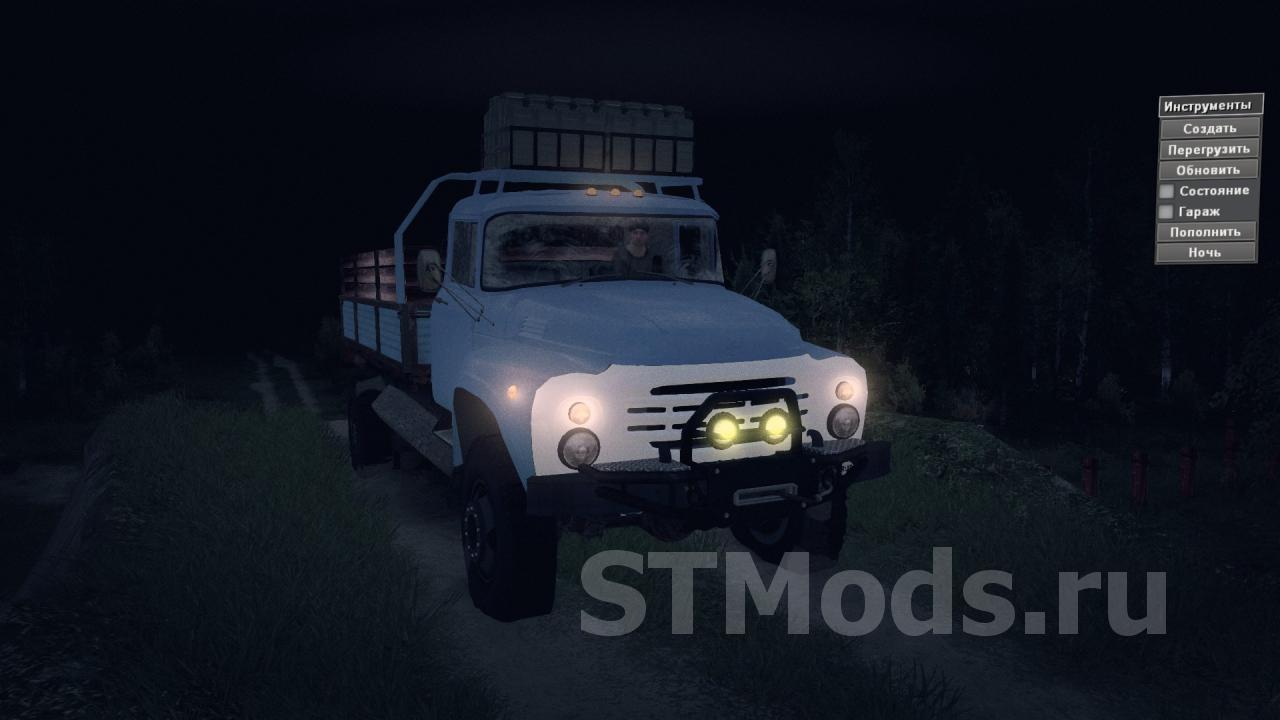 Скачать мод Зил-130 4x4 версия 4.0 для SpinTires (v03.03.16)