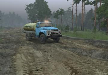 Мод Зил 130 молоковоз версия 2.0 для SpinTires (v03.03.16)