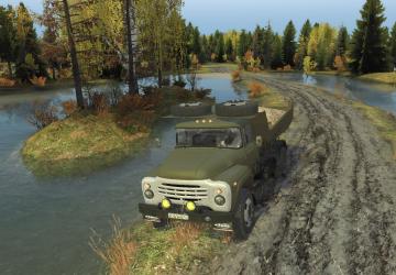 Мод Зил-130G 4x4 версия 2.0 для SpinTires (v03.03.16)