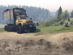 Мод Зил-131 8x8 версия 1.0 для SpinTires (v03.03.16)