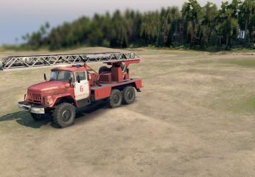 Мод ЗиЛ-131 Автолестница Припять-6 версия 08.12.19 для SpinTires (v03.03.16)