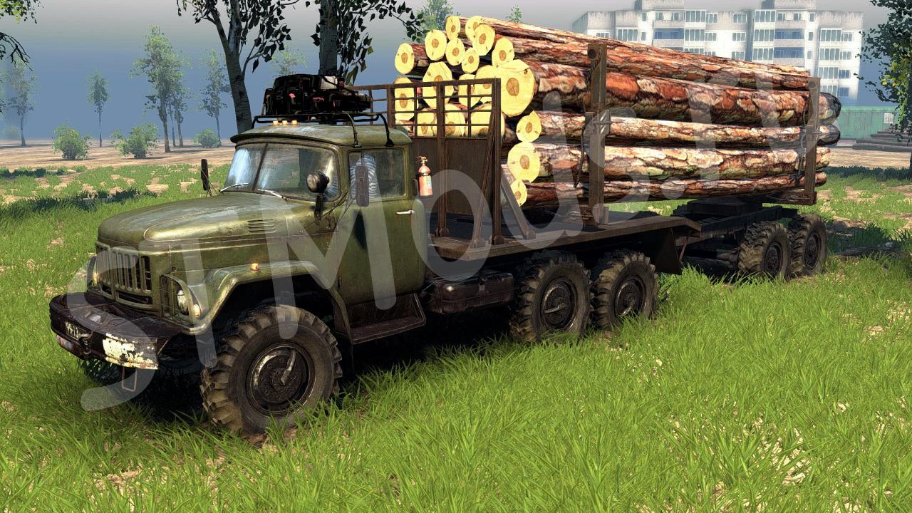 Скачать мод Зил-131 версия 29.07.17 для SpinTires (v03.03.16)