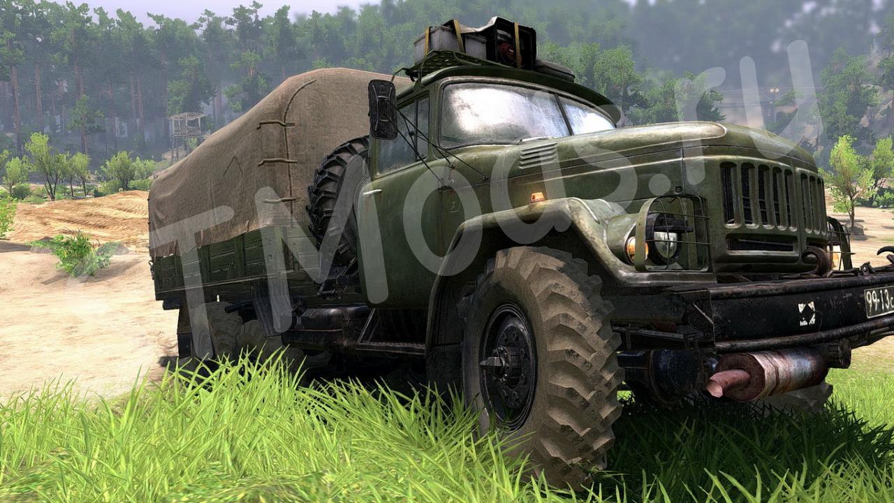 Скачать мод Зил-131 версия 29.07.17 для SpinTires (v03.03.16)