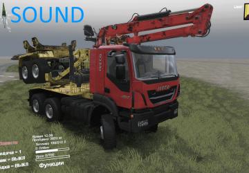 Мод Звук для IvecoTrakker 420 420S версия 1.0 для SpinTires (v03.03.16)