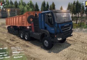 Мод Звук для IvecoTrakker 420 420S версия 1.1 для SpinTires (v03.03.16)