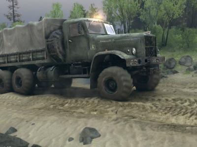 Мод Звук ЯМЗ-238 для Краз-255 версия 1.0 для SpinTires (v2014)