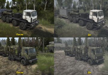 Реалистичная графика без потерь версия 1.1 для Spintires: MudRunner (v19.11.18)