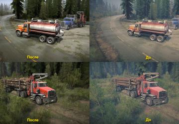 Реалистичная графика без потерь версия 1.4 для Spintires: MudRunner (v19.11.18)