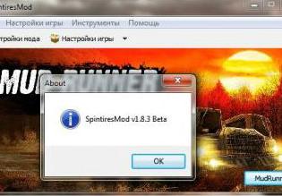 SpinTiresMod.exe версия 1.8.3 Beta 4 (30.01.19) для Spintires: MudRunner (v19.11.18)