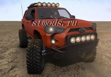 Мод 2014 Toyota 4Runner / Overland Trailer версия 1.0 для Spintires: MudRunner (v19.11.18)