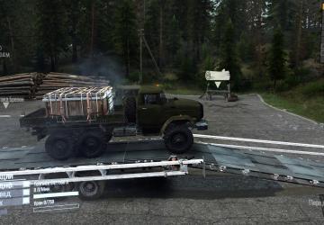 Мод A Frame Bridge Trailer 5 версия 1.0 для Spintires: MudRunner (v14.08.19)