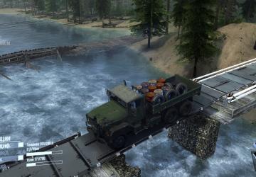 Мод A Frame Bridge Trailer 5 версия 1.0 для Spintires: MudRunner (v14.08.19)
