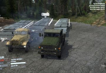 Мод A Frame Bridge Trailer 5 версия 1.0 для Spintires: MudRunner (v14.08.19)