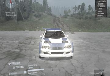 Мод BMW M3 GTR версия 07.12.22 для Spintires: MudRunner (v25.02.21)