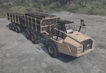 Мод Cat 745c версия 2.0 для Spintires: MudRunner (v10.06.19)