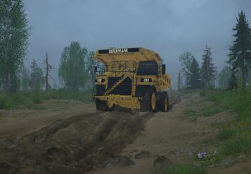 Мод CAT 785 Dump Truck версия 30.10.2022 для Spintires: MudRunner (v25.02.21)