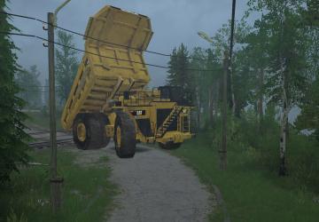 Мод CAT 785 Dump Truck версия 30.10.2022 для Spintires: MudRunner (v25.02.21)