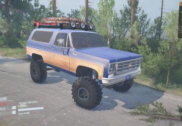 Мод Chevrolet Blazer K5 1975 версия 130718 для Spintires: MudRunner (v18/05/21)