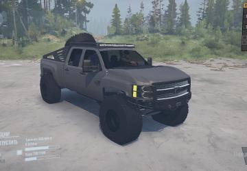 Мод Chevy 2500 Zeus 2012 версия 16.04.18 для Spintires: MudRunner (v18/03/06)