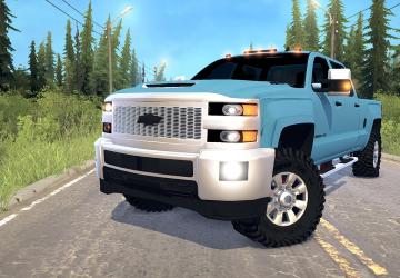 Мод Chevy 3500 2018 (Stock) версия 18.11.18 для Spintires: MudRunner (v18.10.18)