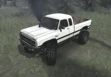 Мод Dodge W250 1991 версия 01.05.18 для Spintires: MudRunner (v18/03/06)