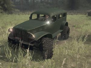 Мод Dodge WC53 Carryall 4x4 1943 версия 28.12.17 для Spintires: MudRunner (v11.12.17)