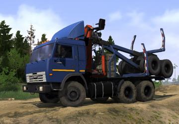 Мод Дополнение к КамАЗ-54115 версия 1.0 для Spintires: MudRunner (v10.06.19)