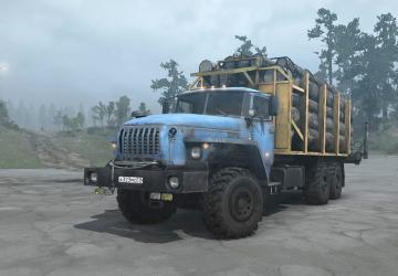 Мод Доработка грузовика Урал 4320-1912-40 версия 1.0 для Spintires: MudRunner (v18/05/21)