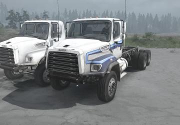 Мод Freightliner 114SD версия 26.08.20 для Spintires: MudRunner (v14.08.19)