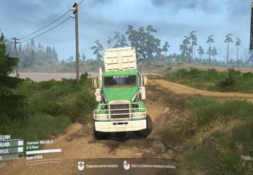 Мод Freightliner M916A1 версия 1.0 для Spintires: MudRunner (v14.08.19)