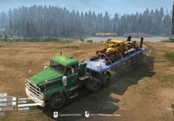 Мод Freightliner M916A1 версия 1.0 для Spintires: MudRunner (v14.08.19)