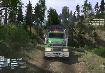 Мод Freightliner M916A1 версия 1.1 для Spintires: MudRunner (v14.08.19)