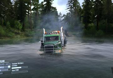 Мод Freightliner M916A1 версия 1.2 для Spintires: MudRunner (v25.02.21)